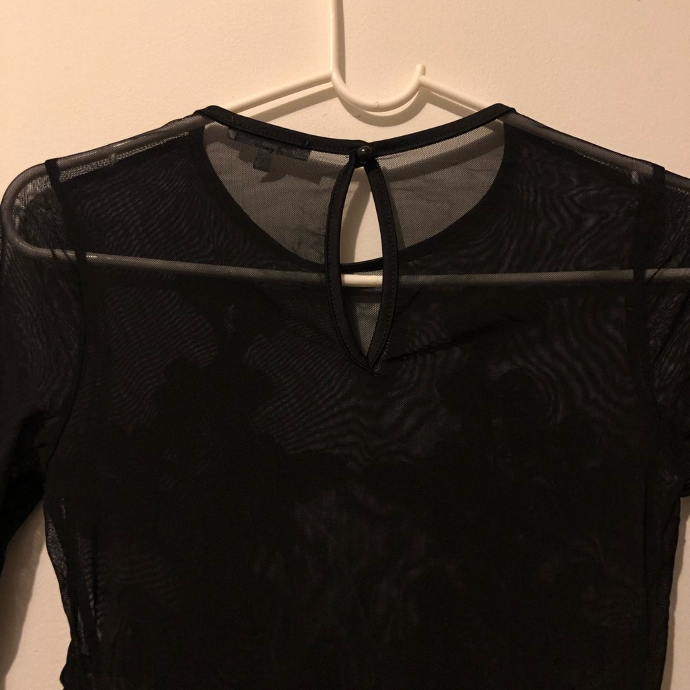 Mesh floral bodysuit - Picture 4 of 5